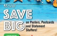 Save 75 percent on SAF Posters, Postcards and Stuffers
