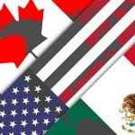 U.S Mexico Canada Combo Flag