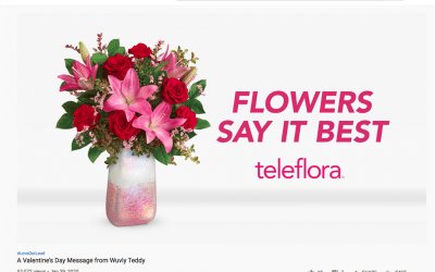 Teleflora Unveils New Valentine’s Day Campaign