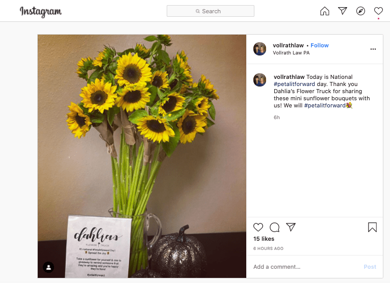 Hundreds of Floral Pros Share Powerful Messages During Petal It Forward