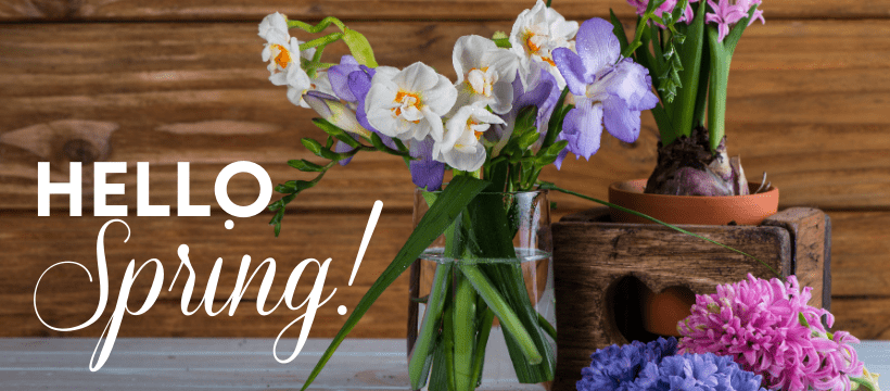 Encourage Customers to Welcome Spring with Flowers