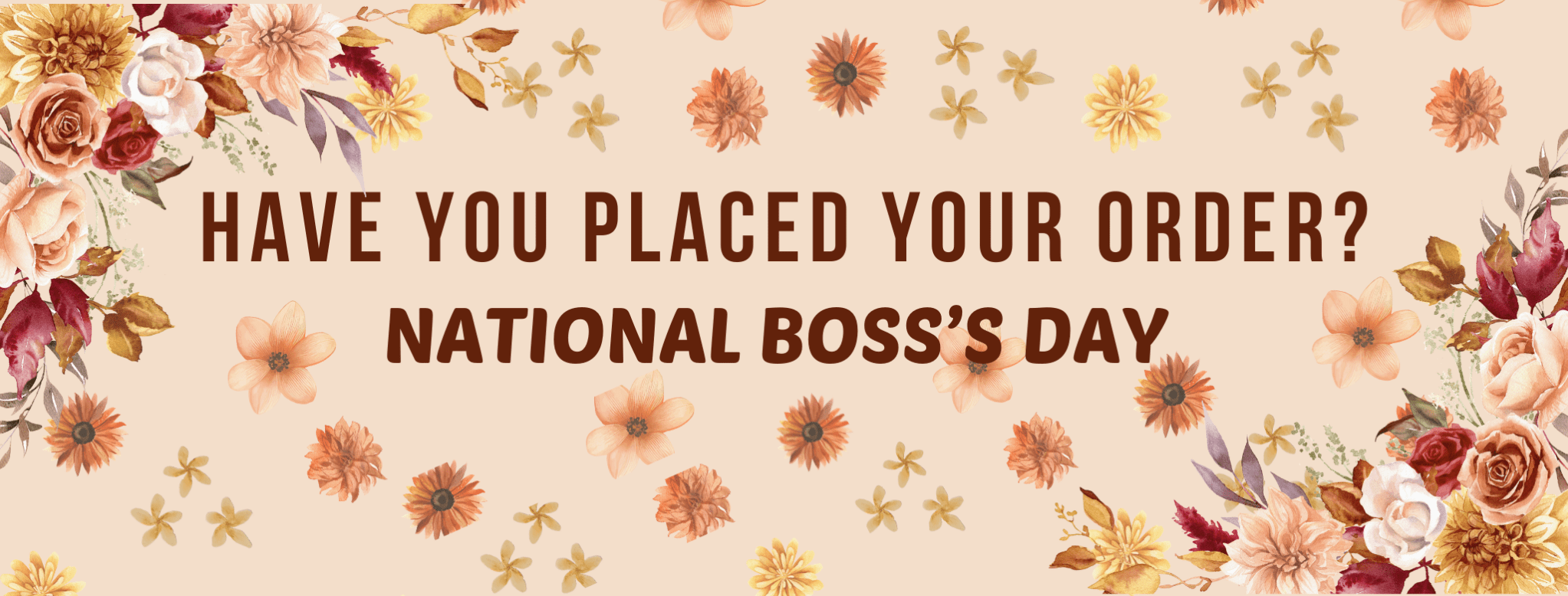 Boss Day Banner 2