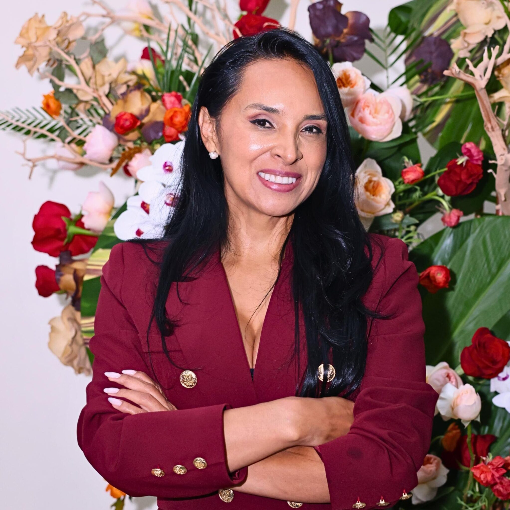 Rocio Silva, AIFD, PFCI, of Instituto Mexicano Tecnio Floral in Monterrey, Nuevo leon, Mexico