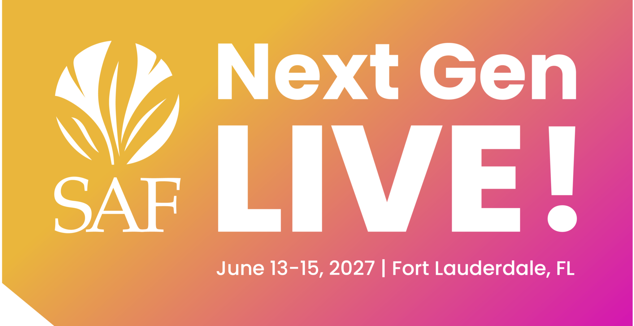 Next_Gen_2027_Logo SAF Miami 2024 Annual Convention Logo
