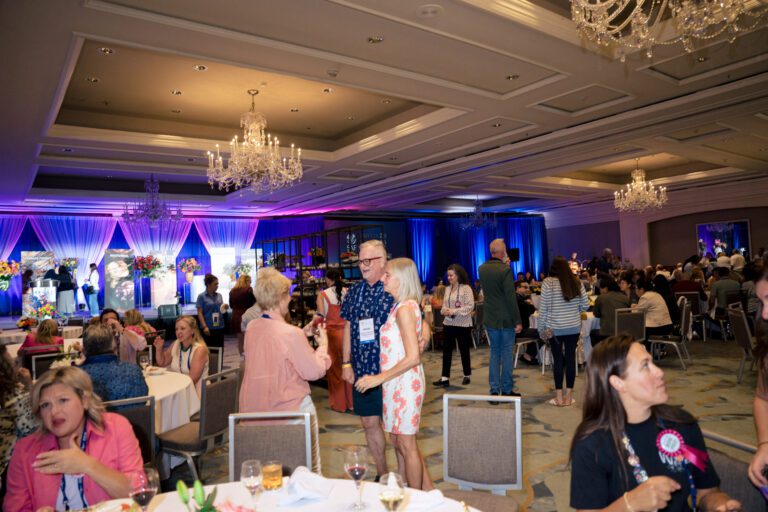 Attendees mingling at a reception during SAF Amelia Island 2026